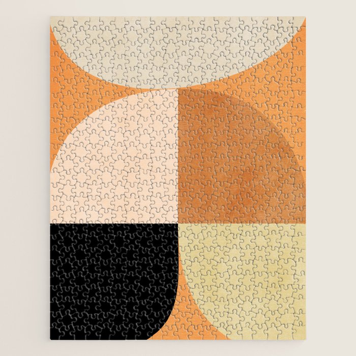 retro mid mod summer Jigsaw Puzzle Gallery Image 1