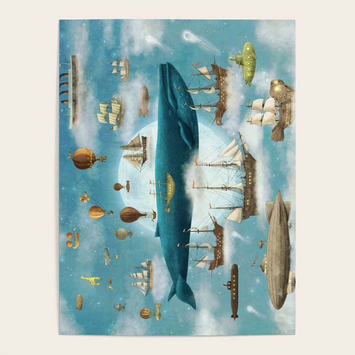 Ocean Meets Sky - from picture book Poster Gallery Image 4