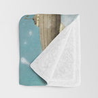 Ocean Meets Sky - from picture book Throw Blanket Gallery Image 3