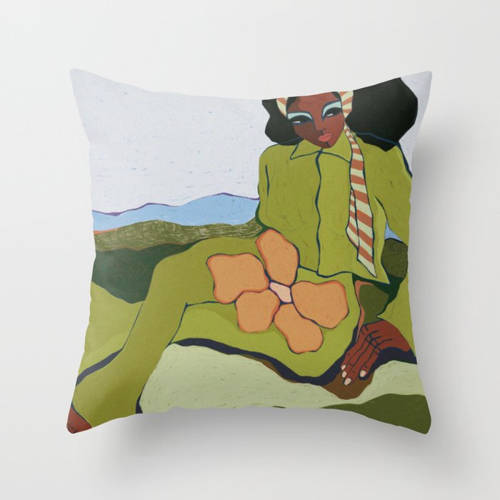 Bloom Throw Pillow Gallery Image 6