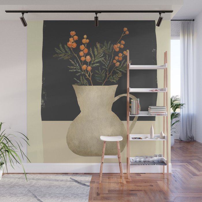 Flowers In A Vase 23 Wall Mural Gallery Image 1