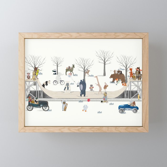 little big skate park Mini Art Print Gallery Image 1