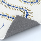 Snake Skeleton - Navy & Gold Palette Rug Gallery Image 4