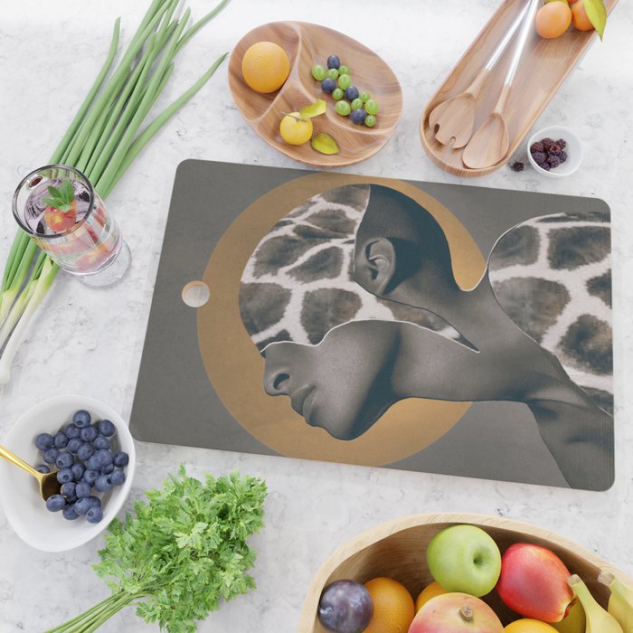 African Beauty Cutting Board Gallery Image 2