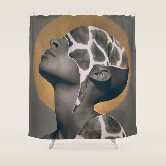 African Beauty Shower Curtain Gallery Image 1