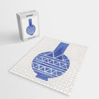 Linocut Vase #8 Jigsaw Puzzle Gallery Image 2