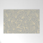 Lily Flower Pattern #3 Welcome Mat Gallery Image 1