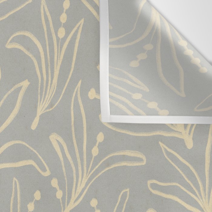 Lily Flower Pattern #3 Wall Tapestry Gallery Image 3