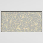 Lily Flower Pattern #3 Desk Mat Gallery Image 3