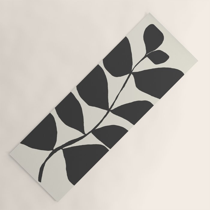 Abstract Minimal -Plant 3 Yoga Mat Gallery Image 1