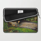 Ophelia Painting by John Everett Millais Laptop Sleeve Gallery Image 2