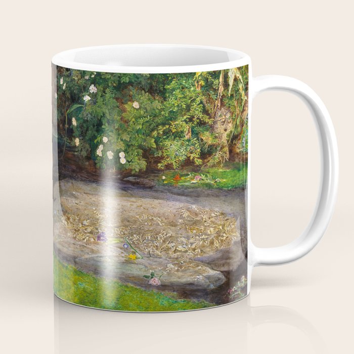 Ophelia Painting by John Everett Millais Coffee Mug Gallery Image 1