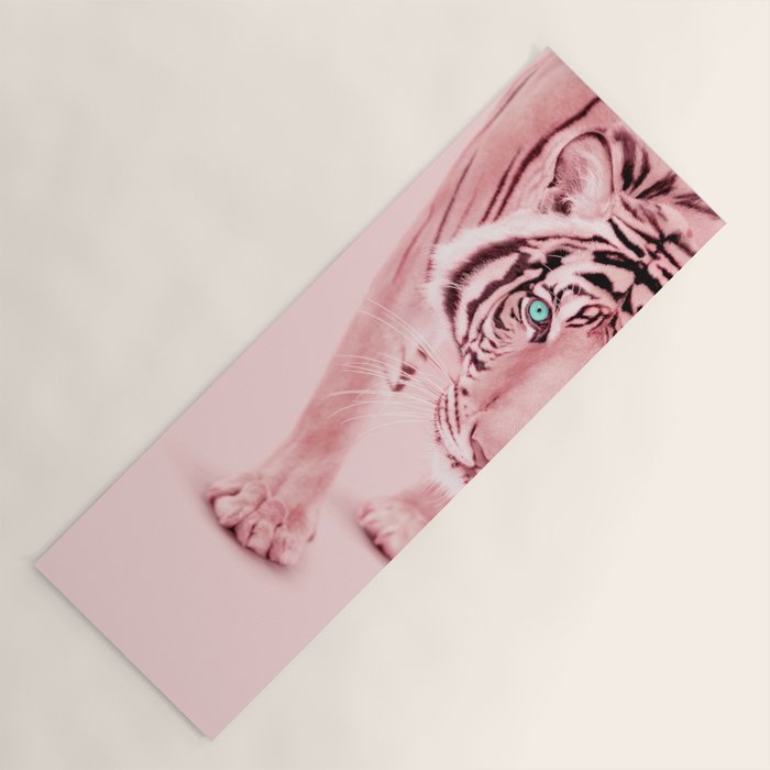 PINK TIGER Yoga Mat Gallery Image 1