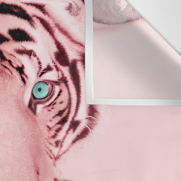 PINK TIGER Wall Tapestry Gallery Image 3