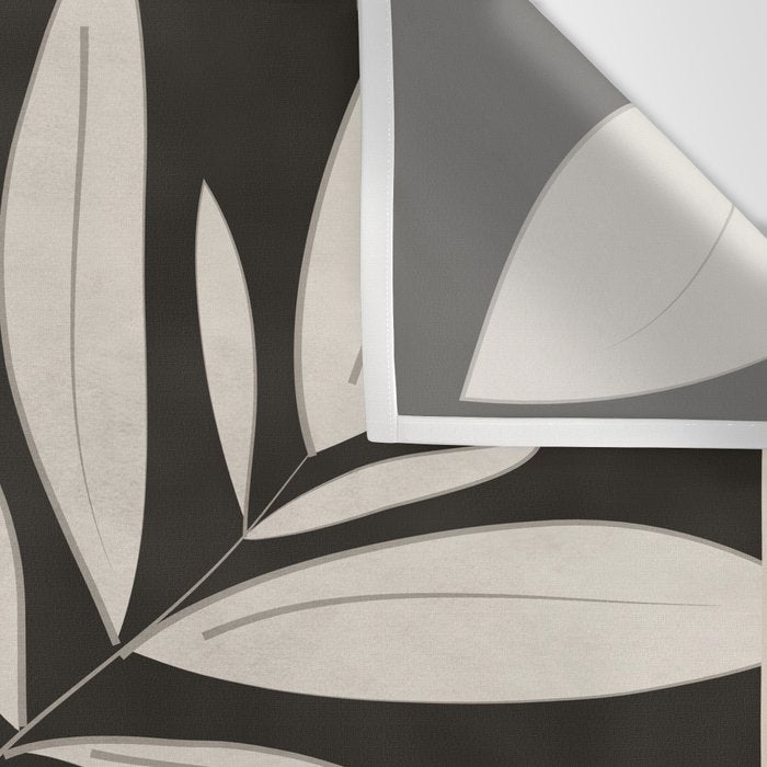 Minimalist plants and leaves Art 3 Wall Tapestry Gallery Image 3