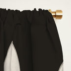 Minimalist plants and leaves Art 3 Window Curtain Gallery Image 2