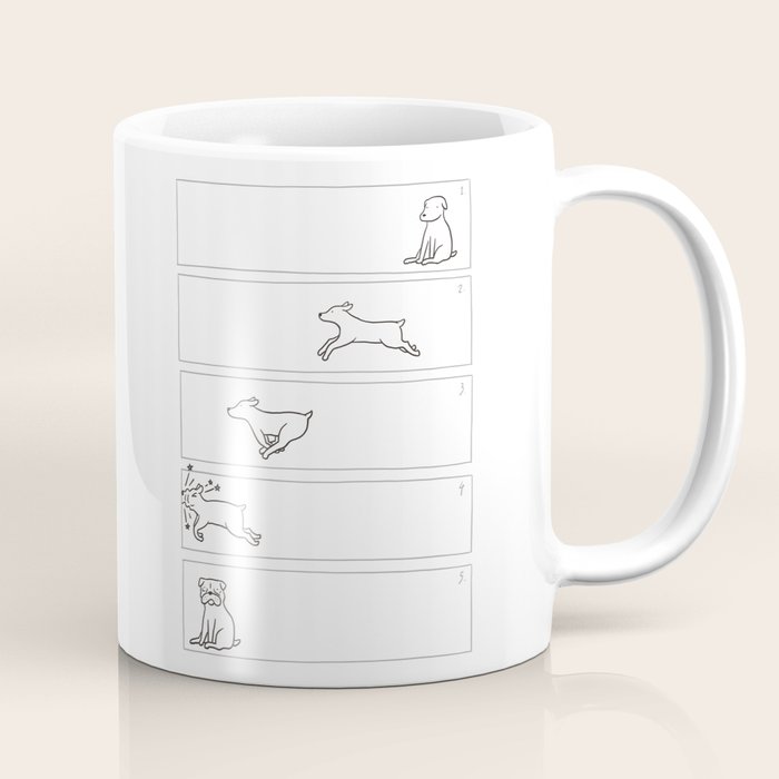 From Dog To Pug Coffee Mug Gallery Image 1