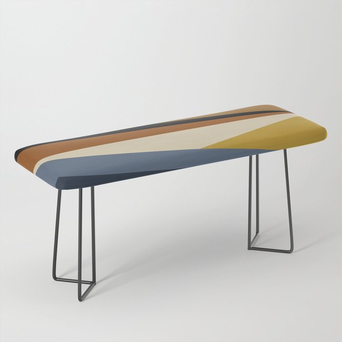 Geometric Triangles V Bold Vintage Bench Gallery Image 1