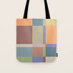 Linear Bauhaus Pattern 3. Tote Bag Gallery Image 1