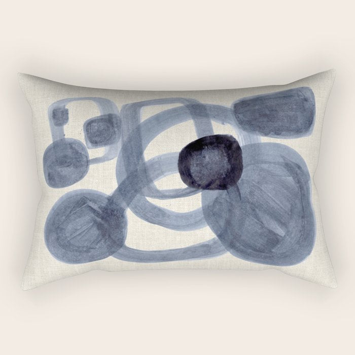 Bubbling Feelings Rectangular Pillow Gallery Image 1