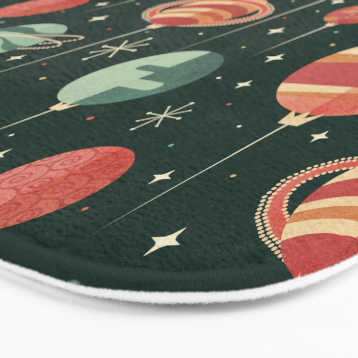 Joy to the Universe (on Green) Bath Mat Gallery Image 3