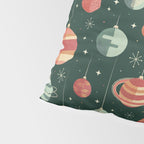 Joy to the Universe (on Green) Pillow Sham Gallery Image 4