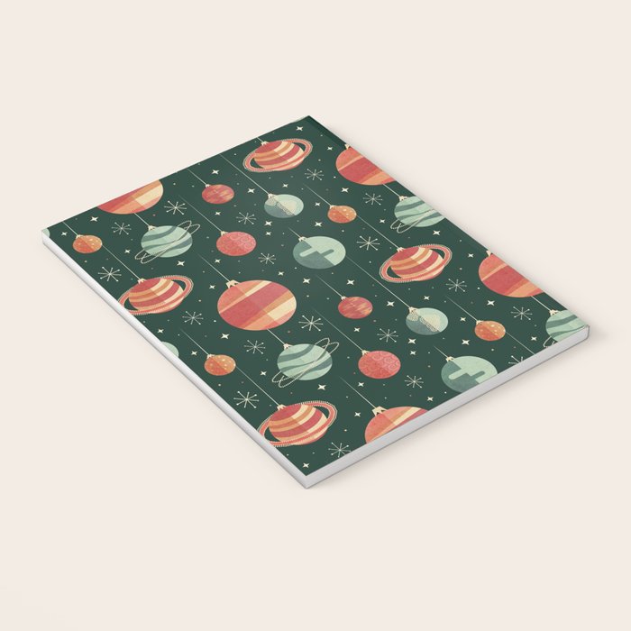 Joy to the Universe (on Green) Notebook Gallery Image 3