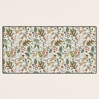 Christmas in the wild nature Desk Mat Gallery Image 3