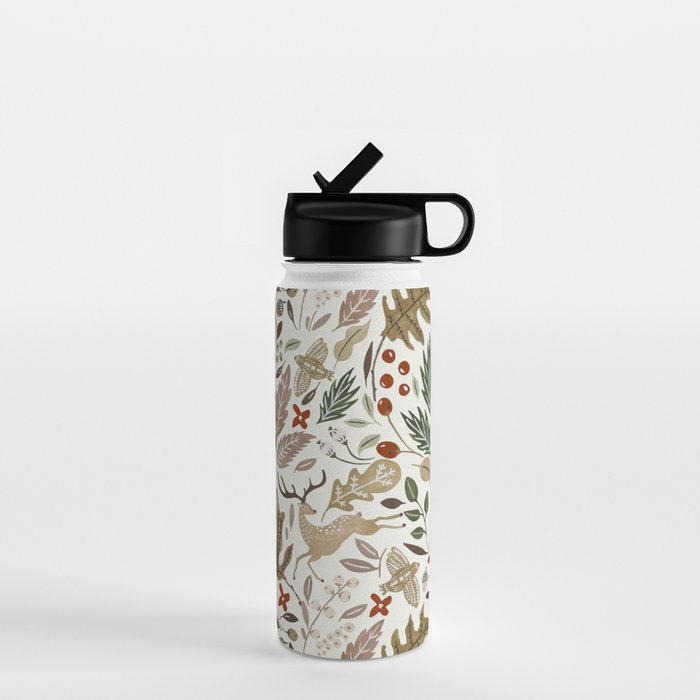 Christmas in the wild nature Water Bottle Gallery Image 1