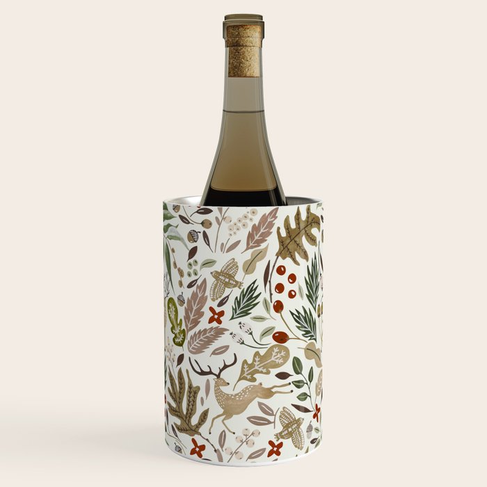 Christmas in the wild nature Wine Chiller Gallery Image 1