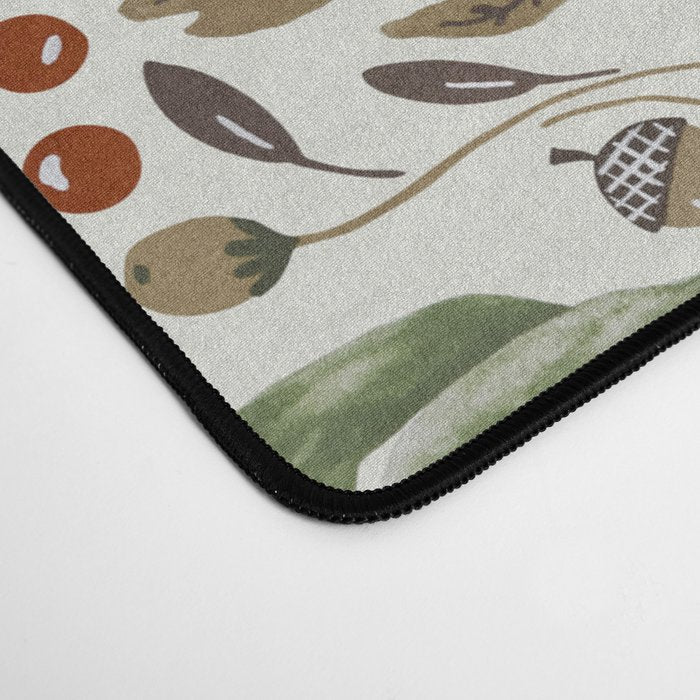 Christmas in the wild nature Desk Mat Gallery Image 4