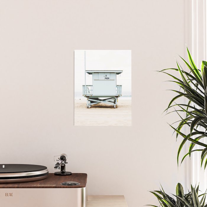 California Beach Tower Poster Gallery Image 2