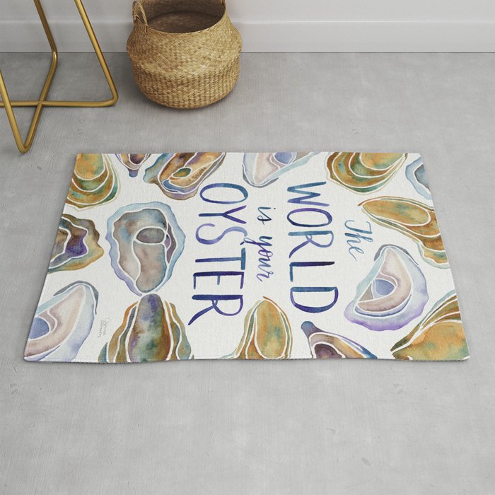 The World is Your Oyster Rug Gallery Image 1