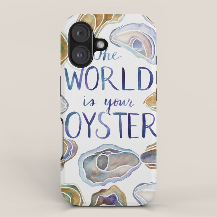 The World is Your Oyster iPhone Case Gallery Image 1