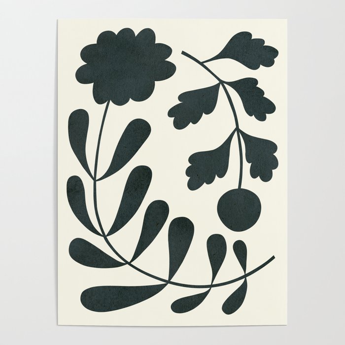 Abstract-botanical 42-3 Poster Gallery Image 4