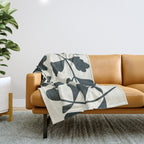 Abstract-botanical 42-3 Throw Blanket Gallery Image 1