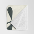 Abstract-botanical 42-3 Throw Blanket Gallery Image 3