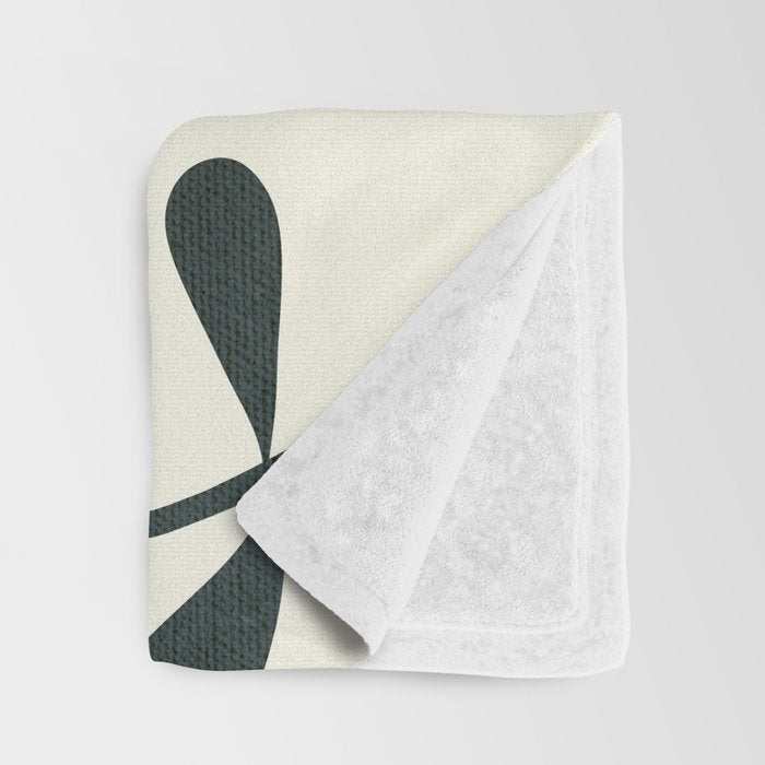 Abstract-botanical 42-3 Throw Blanket Gallery Image 3