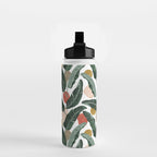 Modern banana leaf Water Bottle Gallery Image 2