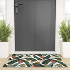 Modern banana leaf Welcome Mat Gallery Image 3