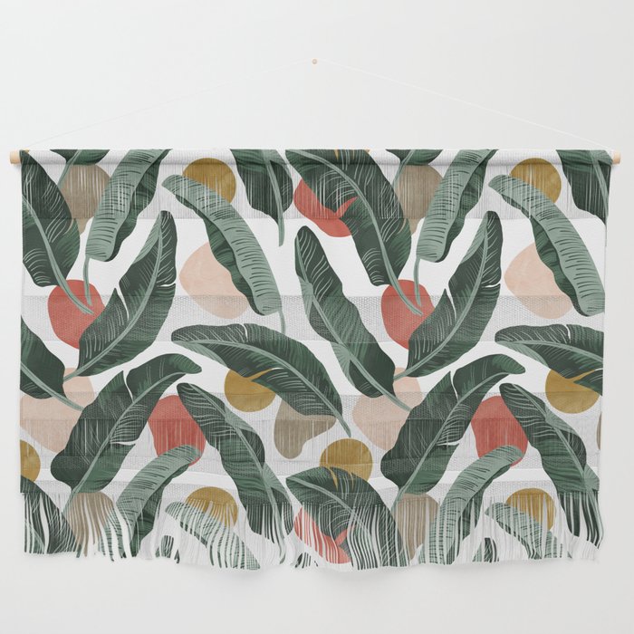 Modern banana leaf Wall Hanging Gallery Image 1