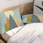 Cat Landscape 13 Pillow Sham Gallery Image 2