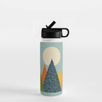 Cat Landscape 13 Water Bottle Gallery Image 1