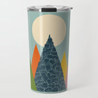 Cat Landscape 13 Travel Mug Gallery Image 1