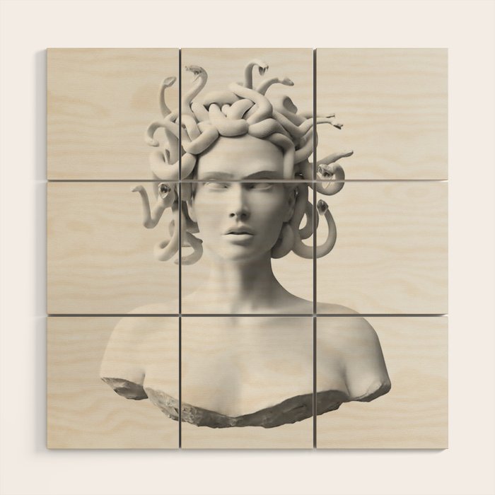 Medusa II Wood Wall Art Gallery Image 1
