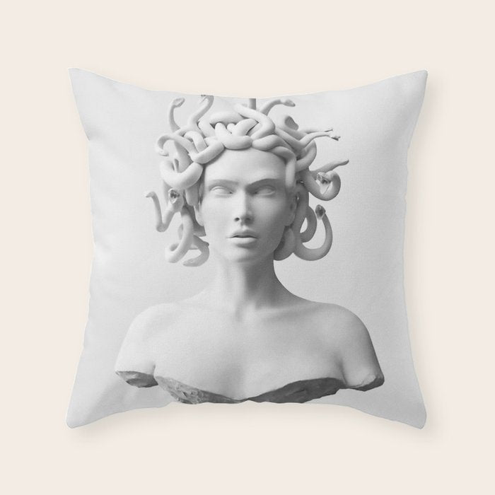 Medusa II Throw Pillow Gallery Image 6