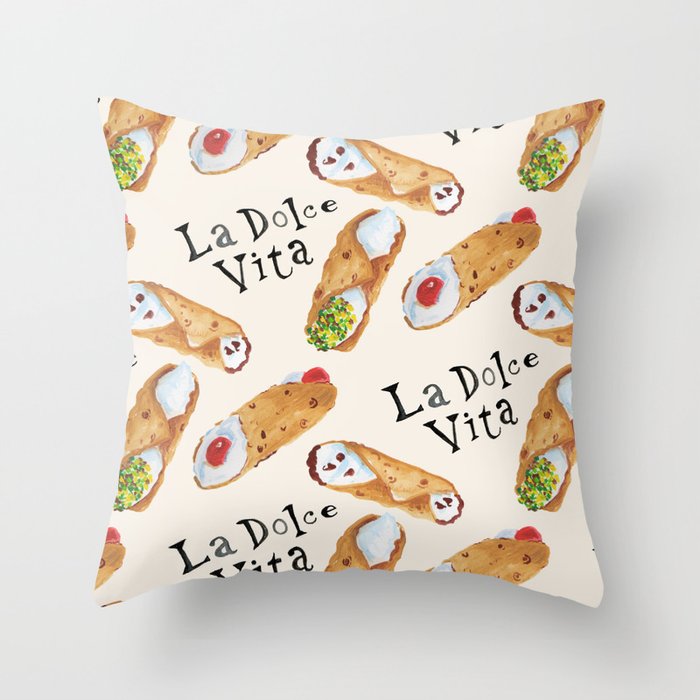 La Dolce Vita Throw Pillow Gallery Image 6