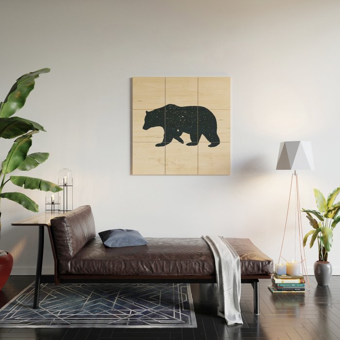 Bär - Bear Wood Wall Art Gallery Image 2