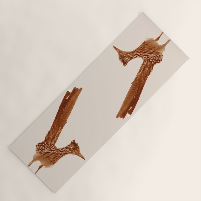 Monochrome - Roadrunner Yoga Mat Gallery Image 1