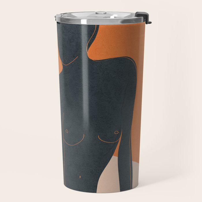 Abstract Nude III Travel Mug Gallery Image 2